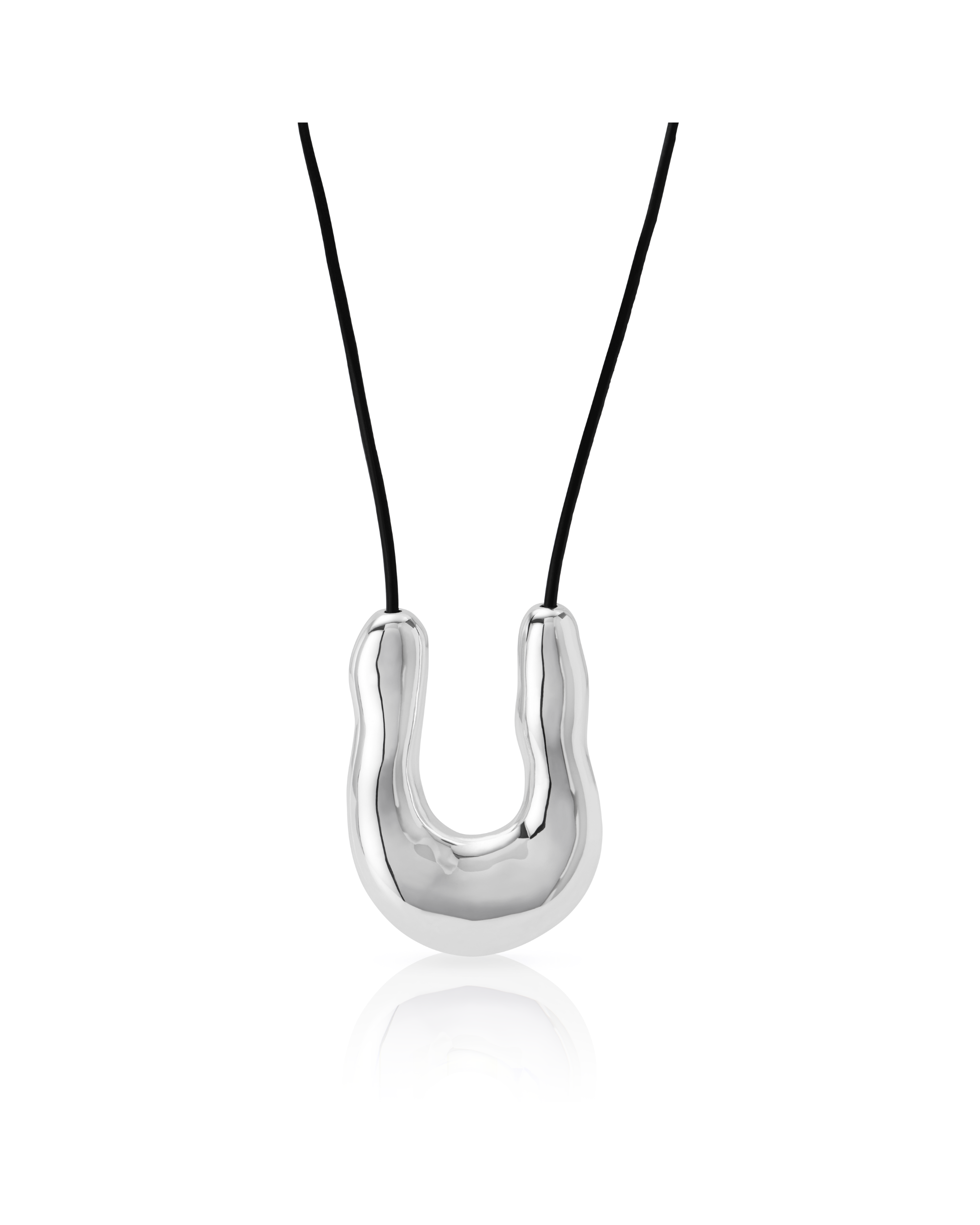Fluid Necklace | Silver
