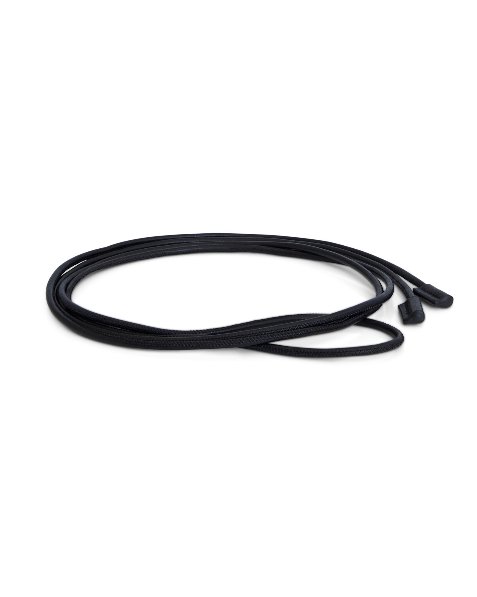 小物 ANCELLM LEATHER ROPE BELT (BLACK) ANCELLM | アンセルム LEATHER ROPE BELT(BLACK) / レザーロープ